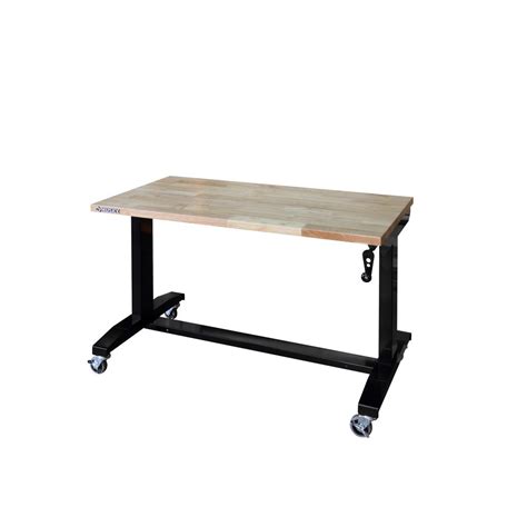 The table legs have both spring pin & snap button locks for locking the legs to handle up to a 1000 lbs. . Home depot adjustable table